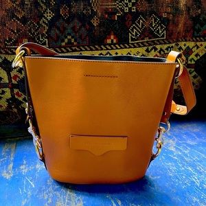Brown leather Rebecca Minkoff bag